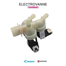 Electrovanne - 70006683  - Lave-linge CANDY HOOVER HAIER