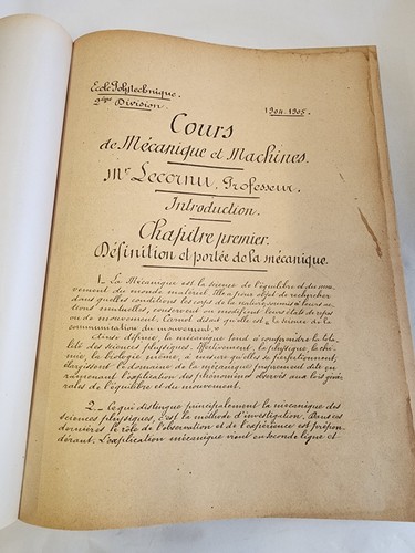 Cours mécanique machines - de, &