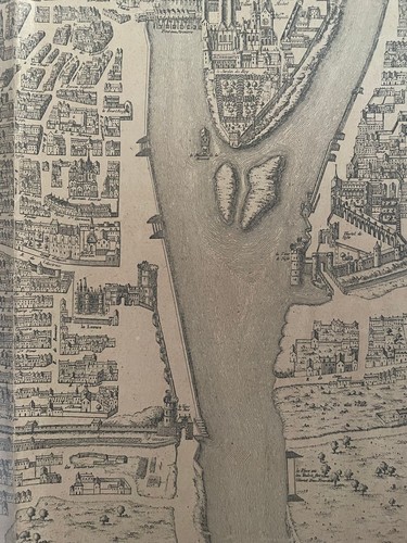 Plan paris sous henri - plan, de