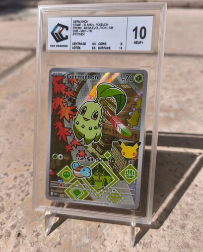 Carte pokémon germignon - carte,