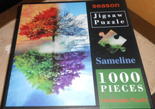 puzzle 1000 pièces ARBRE 4 SAISONS printemps été automne hiver, neuf