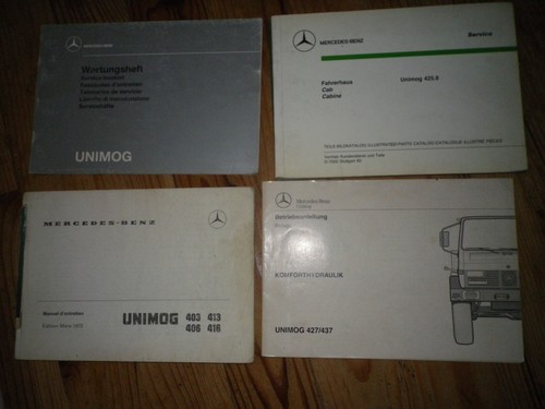 Lot manuel mercedes unimog - lot,