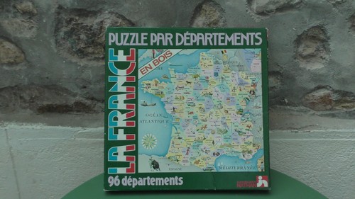 Puzzle bois france des