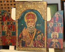 Icône tryptique de l'église