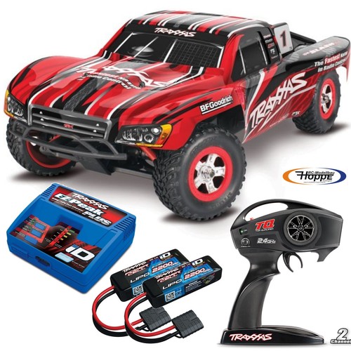 Traxxas slash 4x4 rouge - 1/16,