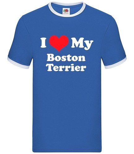 Love boston terrier - love,