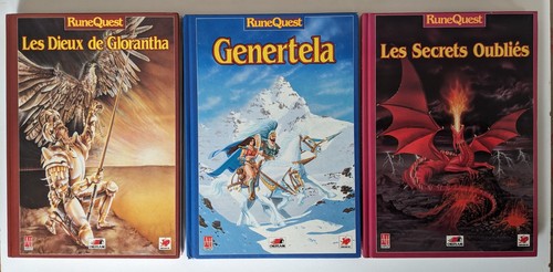 Jeu rôle runequest - de, :
