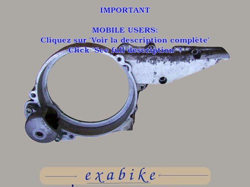 Couvercle moteur gauche pour - moteur,