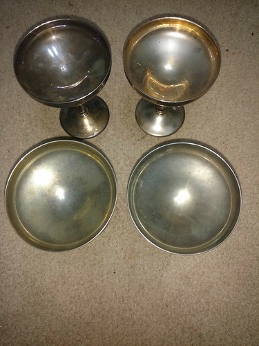 Silver plate champagne - 4,