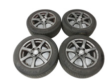 4x roues complètes Jante aluminium pneus d'été 205/55R16 5X114.3 4.7-8 Megane I