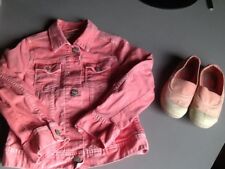 lot ! Veste Chipie 6 ans rose saumon et Tennis Bensimon 28 assorties
