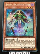 Carte YU-GI-OH! MORGANNE, L'ENCHANTERESSE D'AVALON MP19-FR223 FR SR NEUF