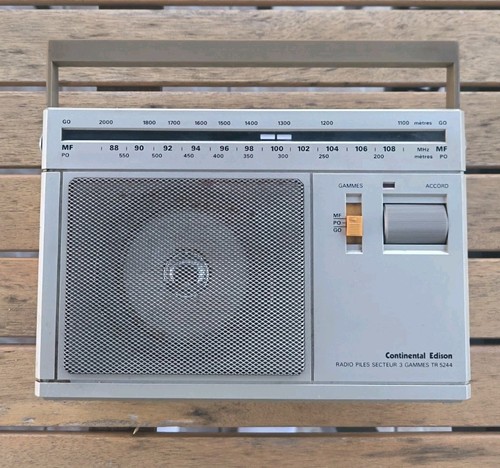Radio pile secteur transistor - radio,