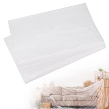 2 Paquets Bâche de Protection Plastique Transparente 4 x 5m Bache de Protecti...