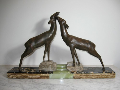 Art deco grande sculpture - deco,