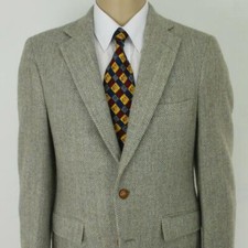 38 R Harris Tweed Beige Gris