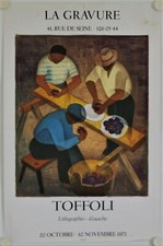 Affiche TOFFOLI 1971