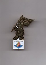 pin's média - télévision /