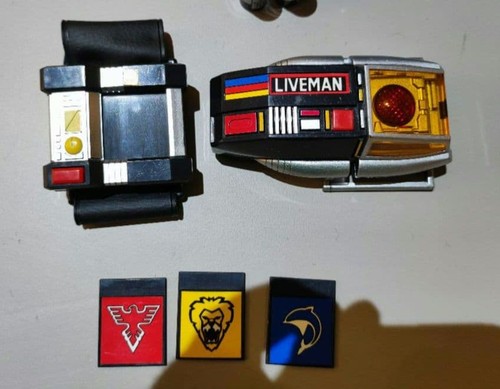 Figurine power rangers liveman - power,