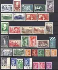 FRANCE - ANNÉE 1937 COMPLÈTE