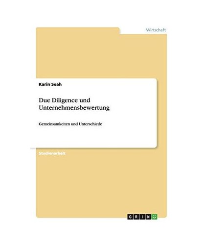 Due diligence und - due,