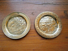 Coupelles-2 vides-poches anciens en cuivre- Art Artisanal Oriental