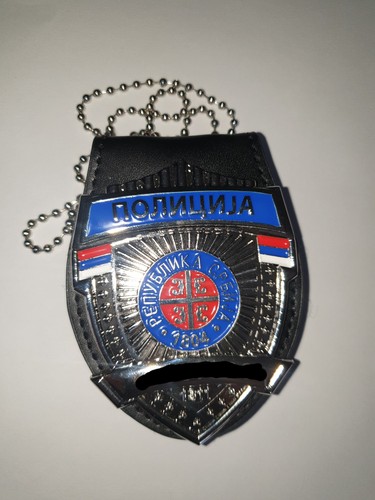 Badge police serbia - badge,