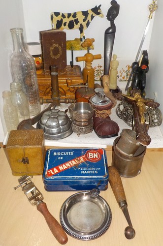Lot brocante objets - n°6,