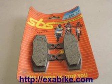 plaquettes de frein arriere pour KTM GS 125  de 1988 a 1991