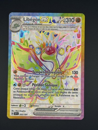 Carte pokémon libégon - pokémon,