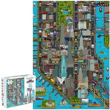 Adulte Puzzle 8-bit New York