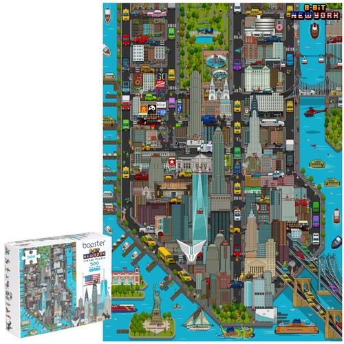 Puzzle adulte jigsaw bit - jigsaw, 8-bit