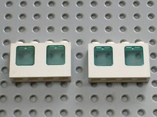 2 x Fenetre avion LEGO CITY