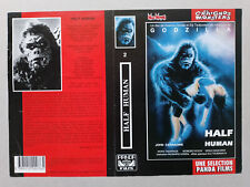 JAQUETTE VHS - HALF HUMAN - VHS SLEEVE - ZE CRAIGNOS MONSTERS - INOSHIRO HONDA
