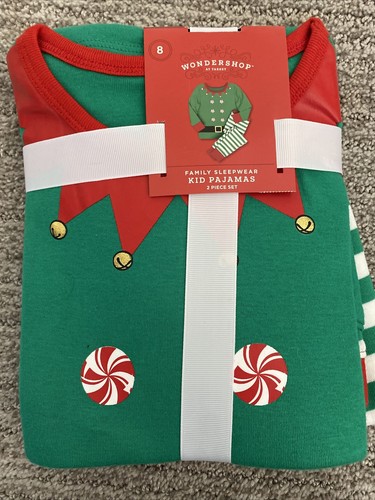 Kids family pajamas size - 8, nwt
