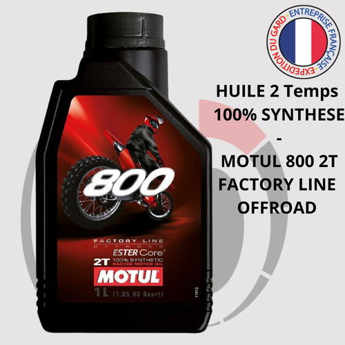 Huile motul 800 moto - motul, cross