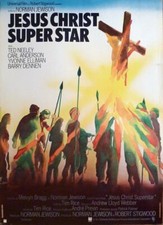 JESUS CHRIST SUPERSTAR - JEWISON / RELIGION - ORIGINAL FRENCH MOVIE POSTER