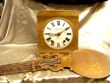??  PENDULE LECARPENTIER  CHERBOURG HORLOGE COMTOISE SYSTEME CLOCHE MECANIQUE