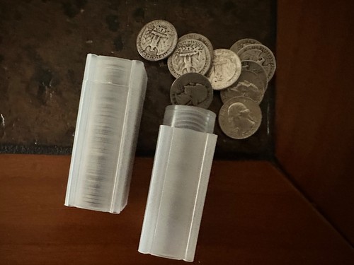 Silver wahington quarters two - silver,