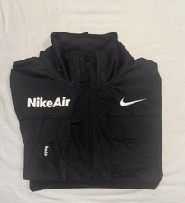 Coupe vent semi zippé Nike Air Noir, Black Nike Air Windbreaker Half zip