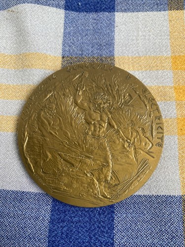 Ancienne medaille compagnie - ancienne,