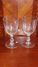 2 Verres A Eau En Cristal De