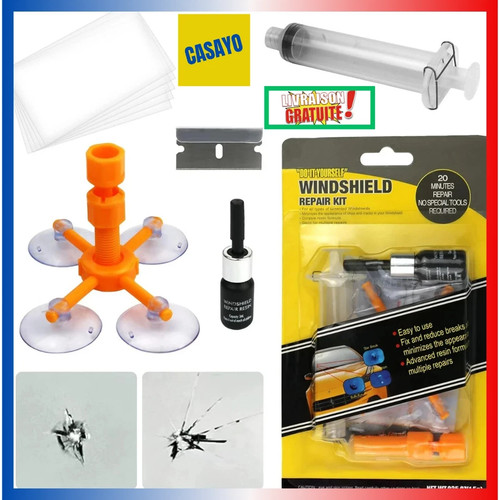 Kit réparation pare brise - kit, pare-brise