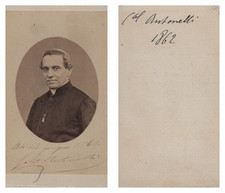 D'Alessandri, Roma, Cardinal Antonelli Vintage albumen print CDV.