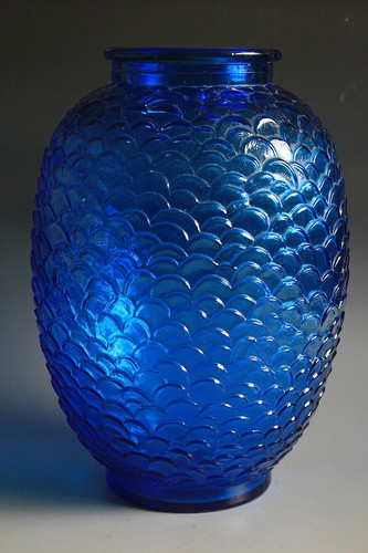 Ancien vase verre époque - ancien,