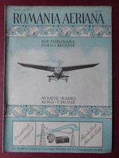 REVUE ROMANIA AERIANA 1930 AVIATIE GAZE RADIO AERON MOTOR AVIATION