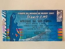 TICKET MATCH RUGBY WORLD CUP