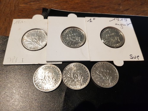 Une pièce franc argent - 1,