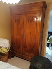 Belle armoire chambre adulte en bois massif