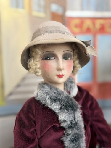 Antique french flapper - , boudoir